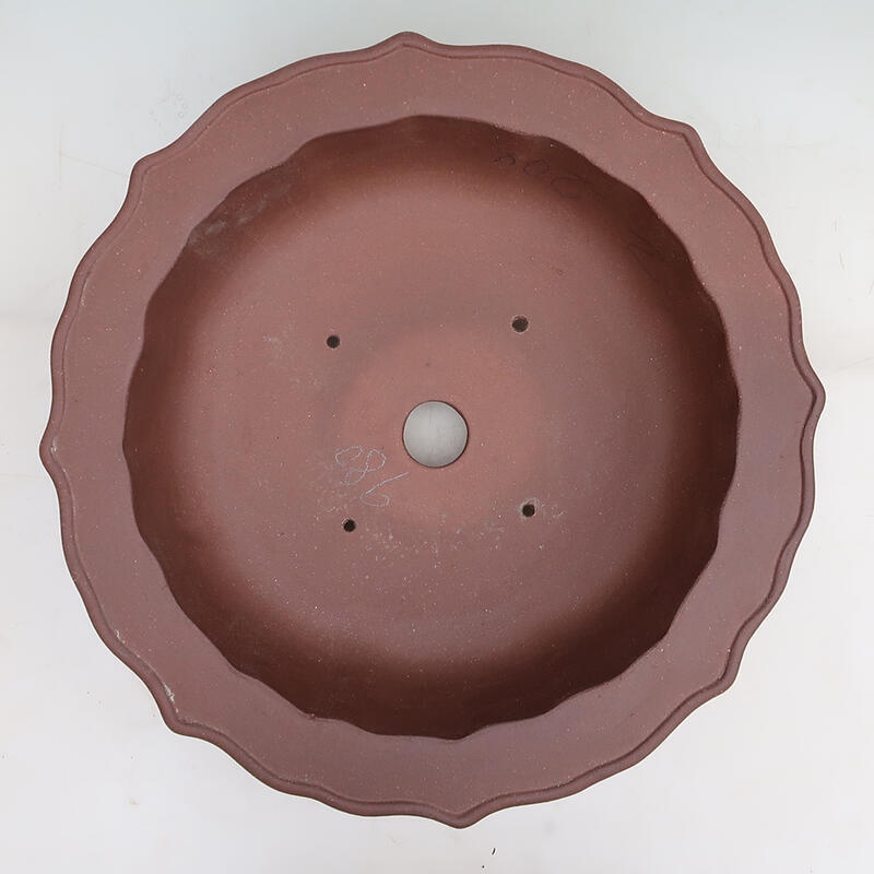 Bonsaischale 39 x 39 x 12 cm, Farbe braun