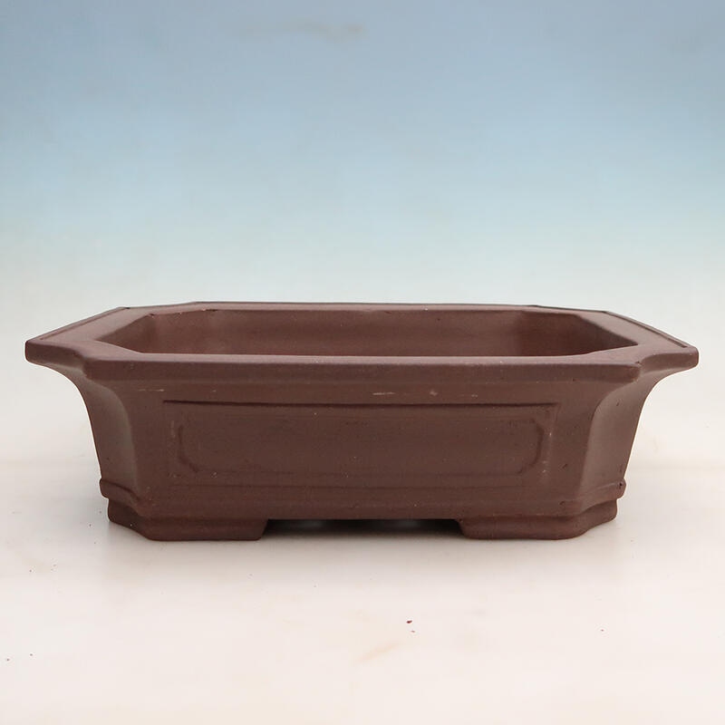 Bonsaischale 40,5 x 32,5 x 11,5 cm, Farbe braun