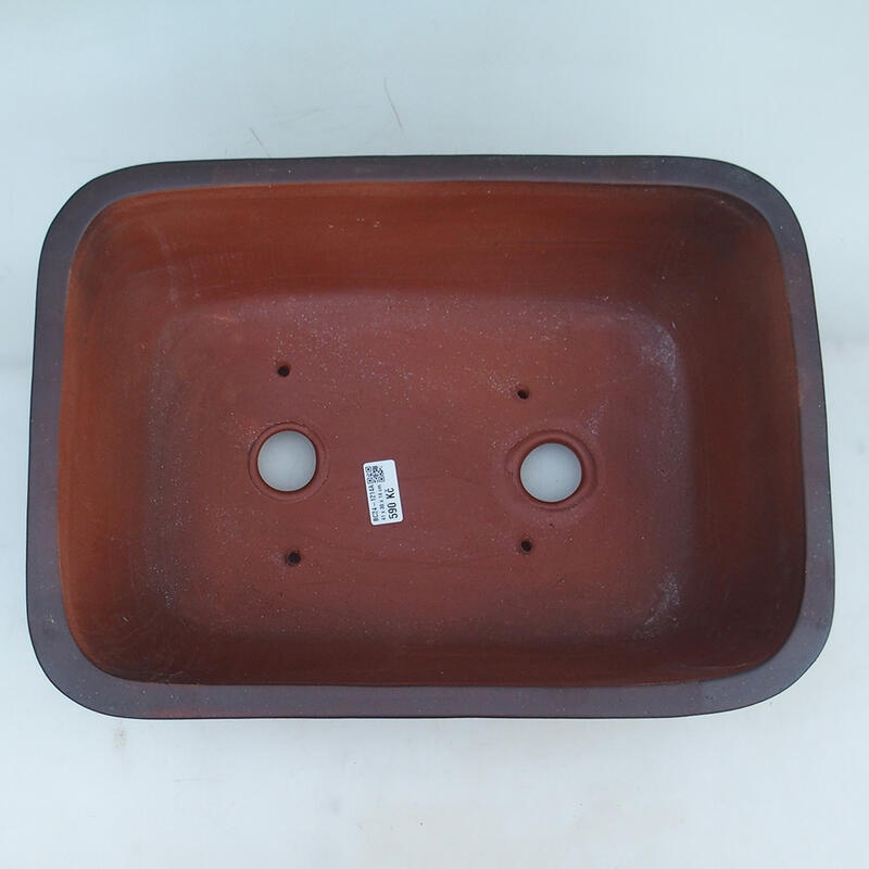 Bonsaischale 40 x 30 x 15 cm, Ziegelfarbe – nur Palettentransport