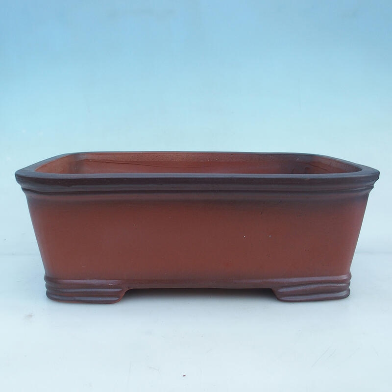Bonsaischale 40 x 30 x 15 cm, Ziegelfarbe – nur Palettentransport
