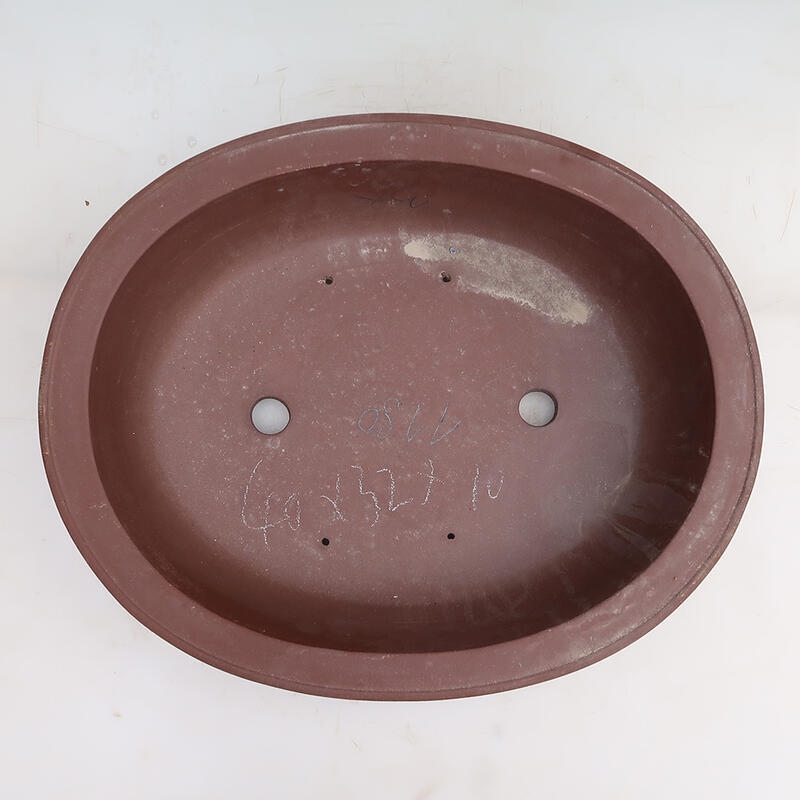 Bonsaischale 40 x 32 x 10,5 cm, Farbe braun