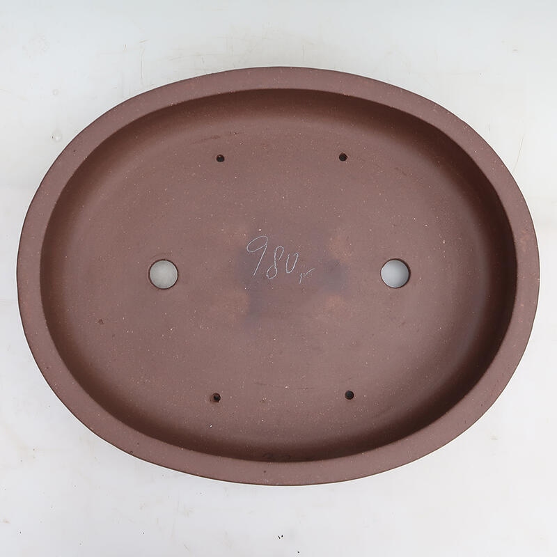 Bonsaischale 40 x 32 x 8 cm, Farbe braun
