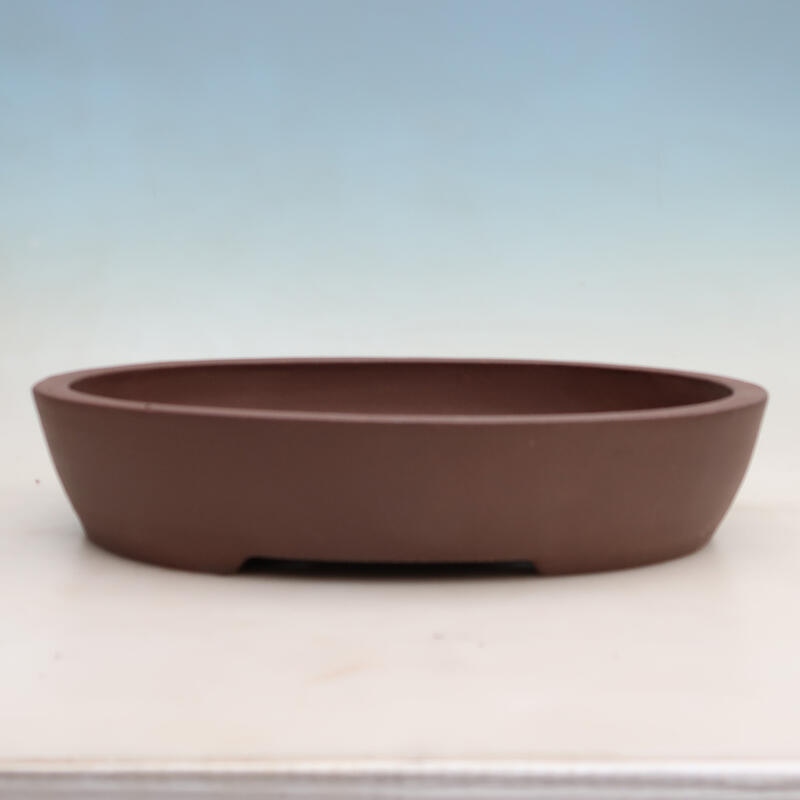Bonsaischale 40 x 32 x 8 cm, Farbe braun