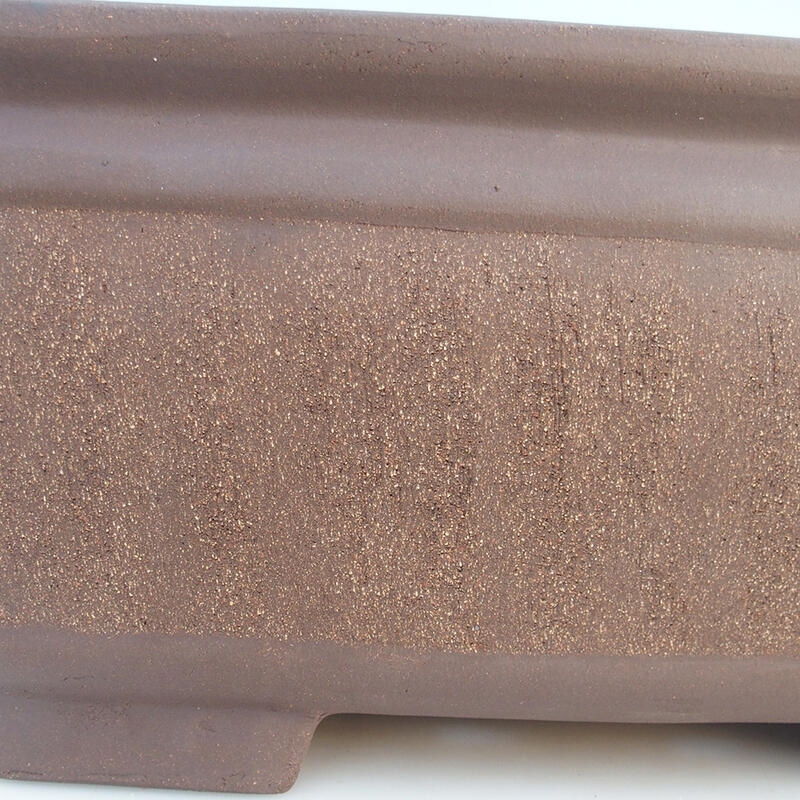 Bonsaischale 41,5 x 29,5 x 20,5 cm, Farbe braun – nur Palettentransport