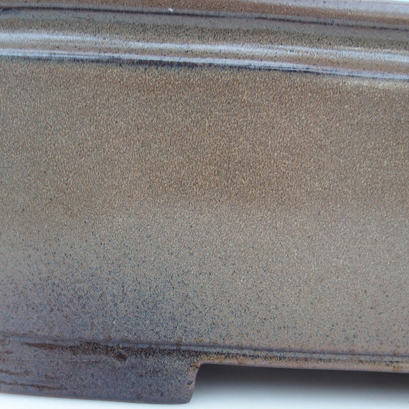 Bonsaischale 41,5 x 29 x 17,5 cm, Farbe braun - Nur Palettentransport