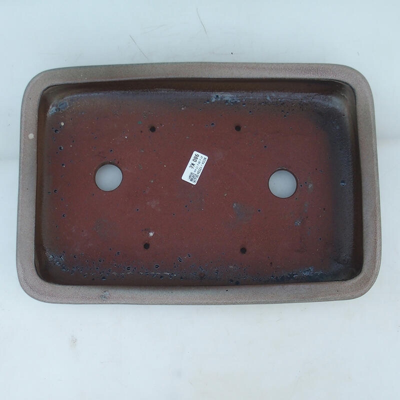 Bonsaischale 41 x 28 x 7 cm, Farbe Beige