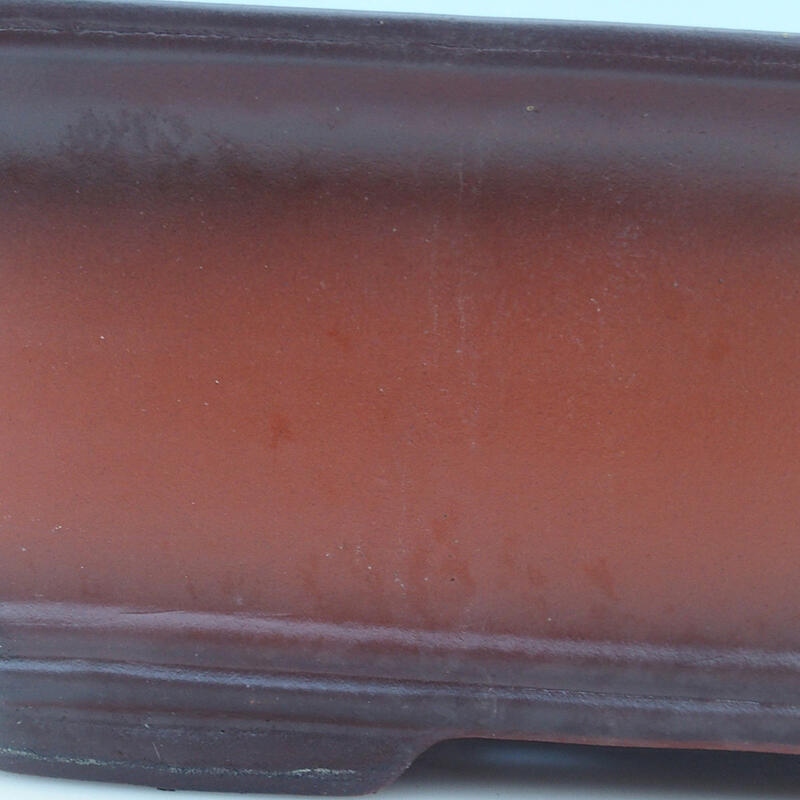 Bonsaischale 42 x 29 x 12,5 cm, Ziegelfarbe – nur Palettentransport