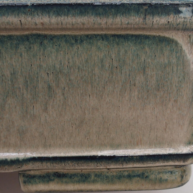 Bonsaischale 42 x 33 x 11 cm, Farbe blau-beige - Nur Palettentransport