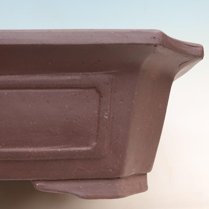 Bonsaischale 44 x 36 x 12 cm, Farbe braun