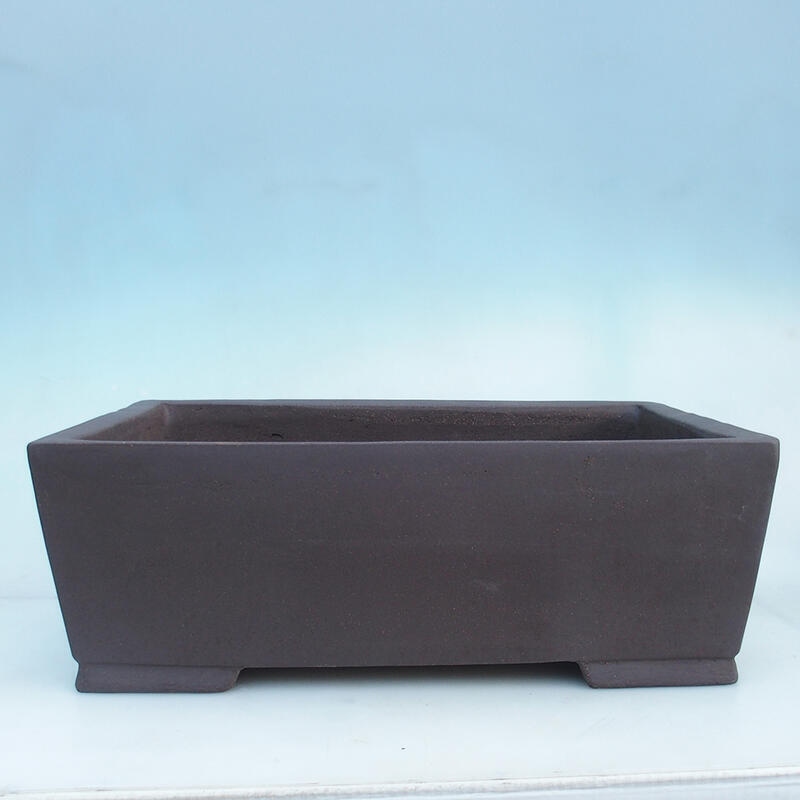 Bonsaischale 49,5 x 34 x 18 cm, Farbe braun - Nur Palettentransport