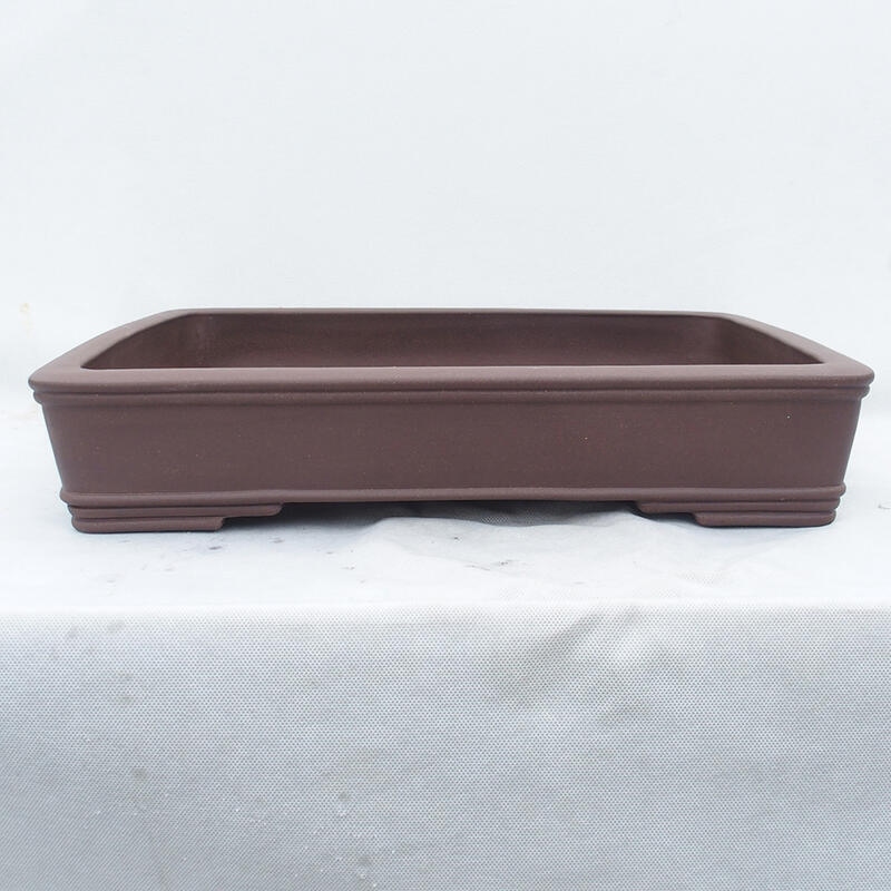 Bonsaischale 49 x 39 x 9,5 cm, Farbe braun