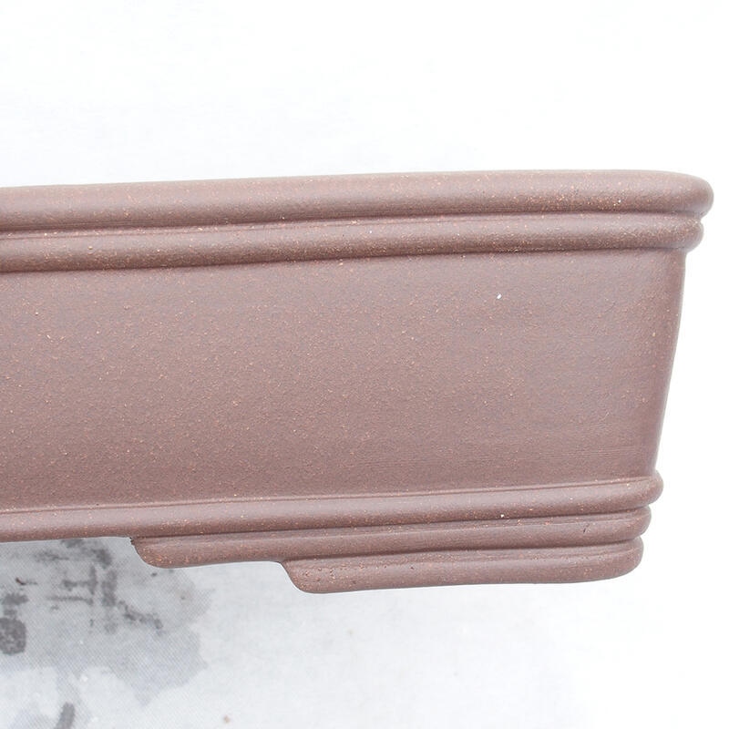 Bonsaischale 49 x 39 x 9,5 cm, Farbe braun