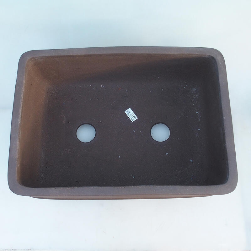 Bonsaischale 50 x 35 x 19,5 cm, Farbe braun - Nur Palettentransport