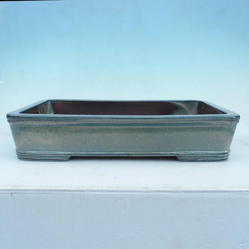 Bonsaischale 51 x 34 x 10,5 cm, Farbe beige-grün - Nur Palettentransport