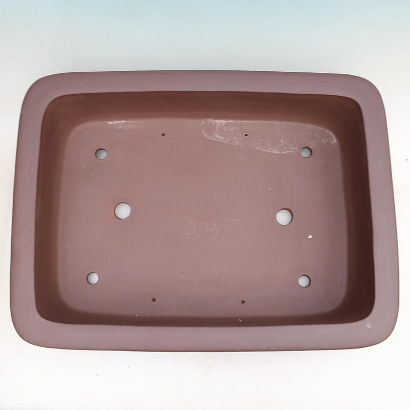 Bonsaischale 60 x 45 x 14,5 cm, Farbe braun