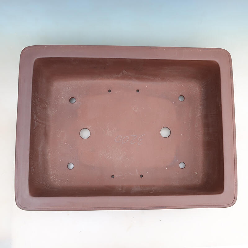 Bonsaischale 60 x 45 x 19 cm, Farbe braun