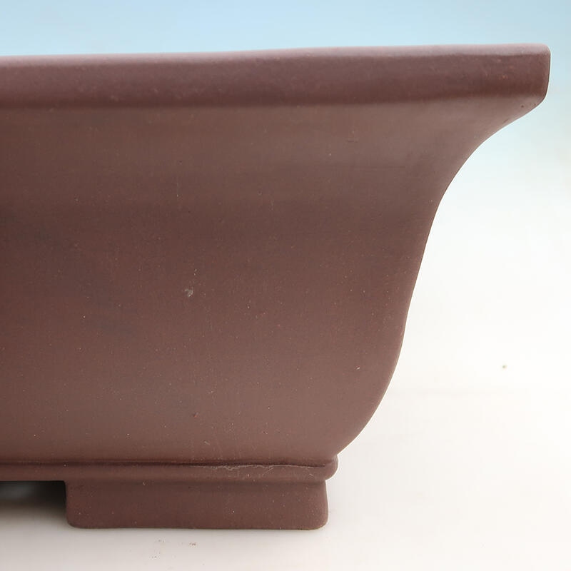 Bonsaischale 60 x 46 x 19 cm, Farbe braun