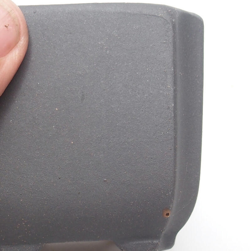 Bonsaischale 7 x 7 x 6 cm, Farbe schwarz