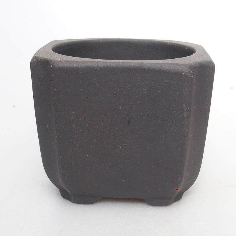 Bonsaischale 7 x 7 x 6 cm, Farbe schwarz