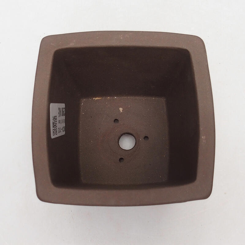 Bonsaischale 9,5 x 9,5 x 10 cm, Farbe braun