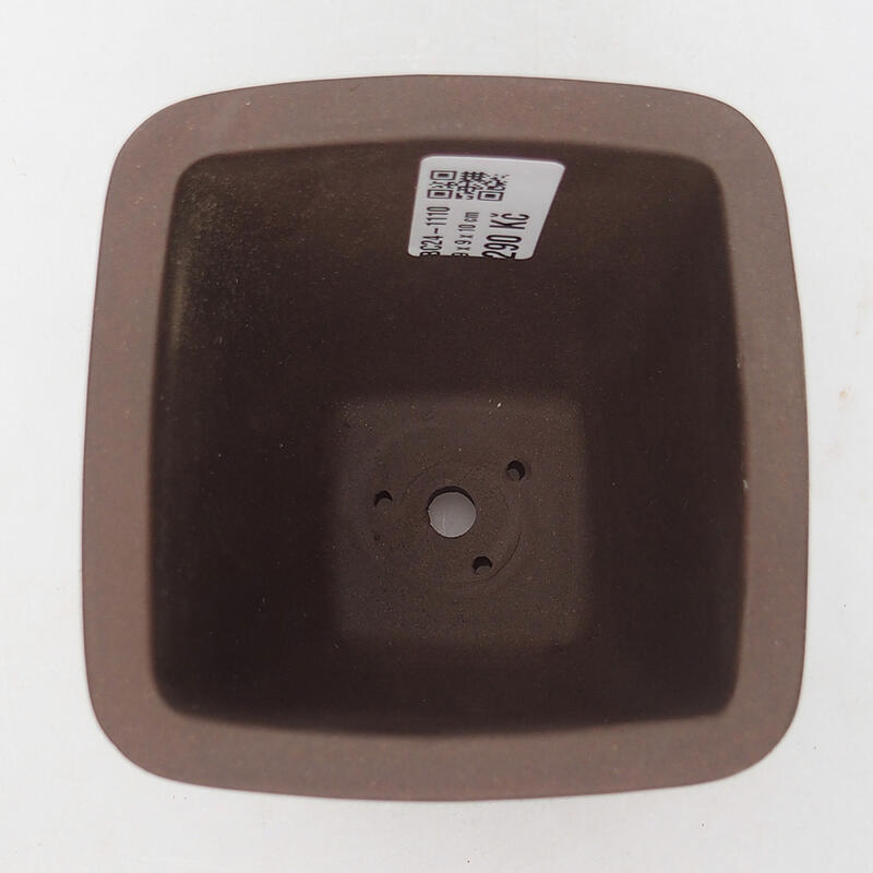 Bonsaischale 9 x 9 x 10,5 cm, Farbe braun