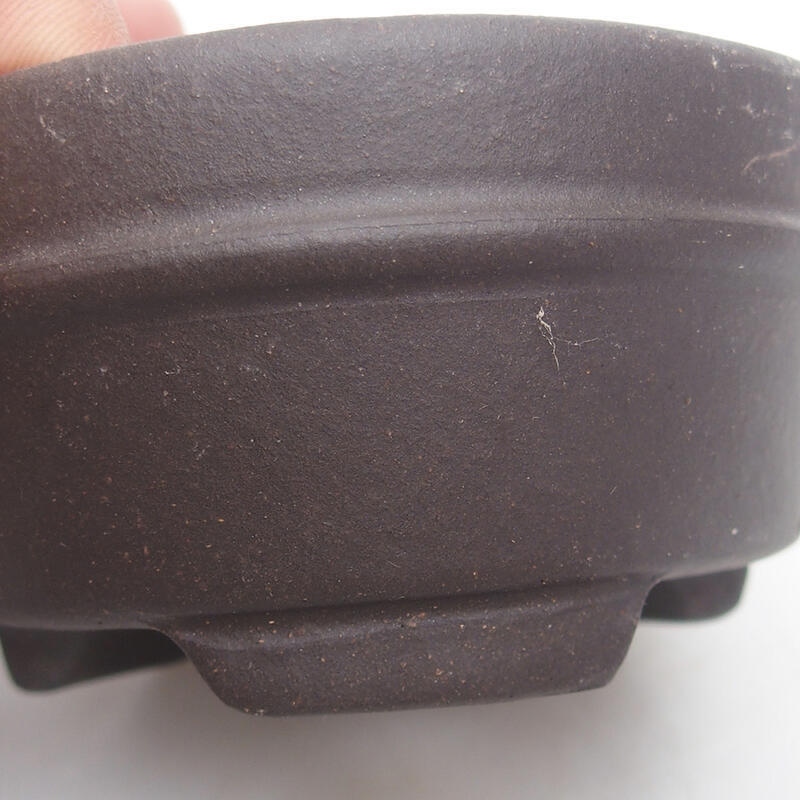 Bonsaischale 9 x 9 x 4,5 cm, Farbe schwarz