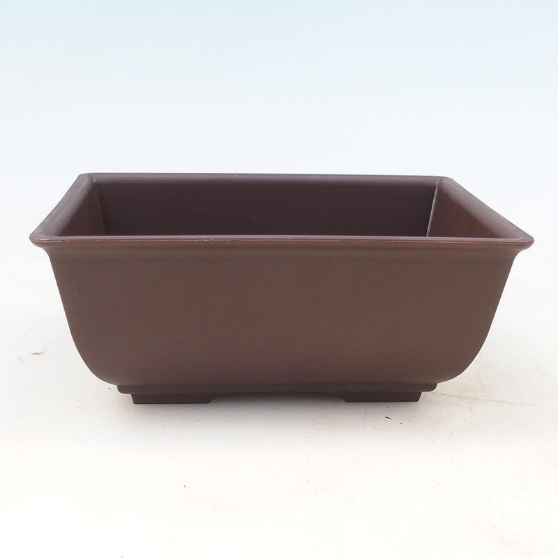 Bonsaischale Kunststoff MP-1 braun - 15 x 11 x 6,5 cm
