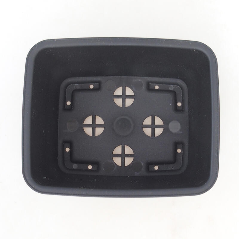 Bonsaischale Kunststoff MP-10 schwarz - 11,5 x 9,5 x 4,5 cm