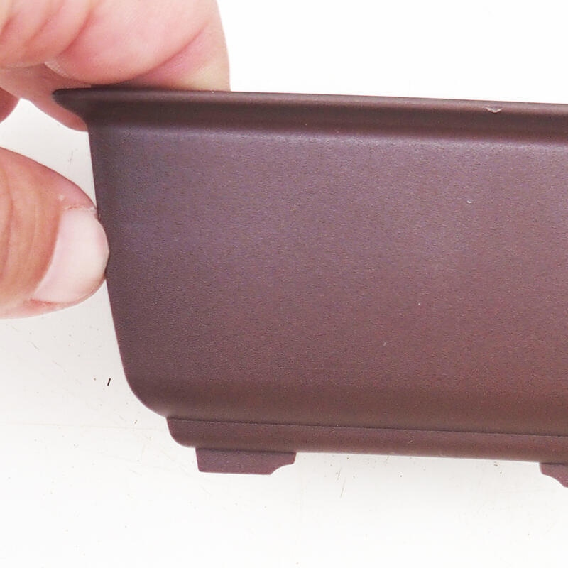 Bonsaischale Kunststoff MP-3 braun - 11 x 8 x 5,5 cm