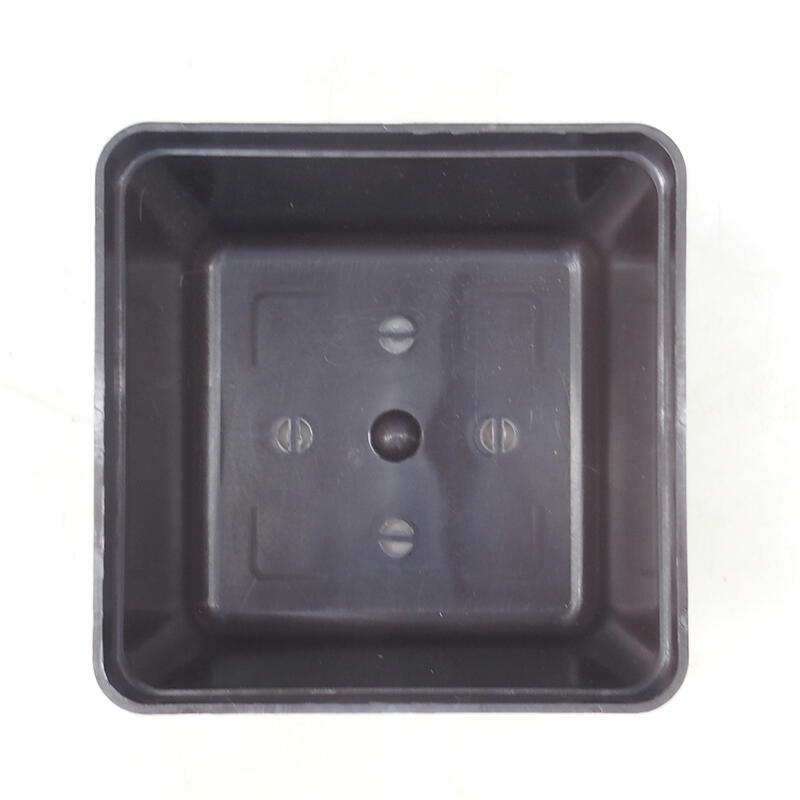 Bonsaischale Kunststoff YMDR-2 braun - 13 x 13 x 9 cm