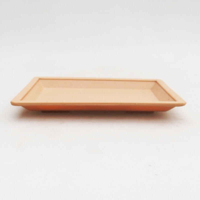Bonsai-Untertasse Kunststoff PP-1 beige 15 x 11 x 1,8 cm