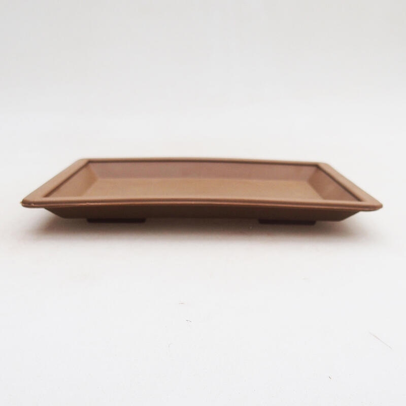 Bonsai-Untertasse aus Kunststoff PP-3 Kaffee 11 x 8 x 1,5 cm