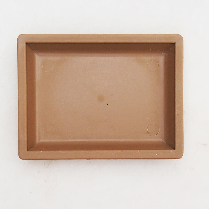 Bonsai-Untertasse aus Kunststoff PP-3 Kaffee 11 x 8 x 1,5 cm