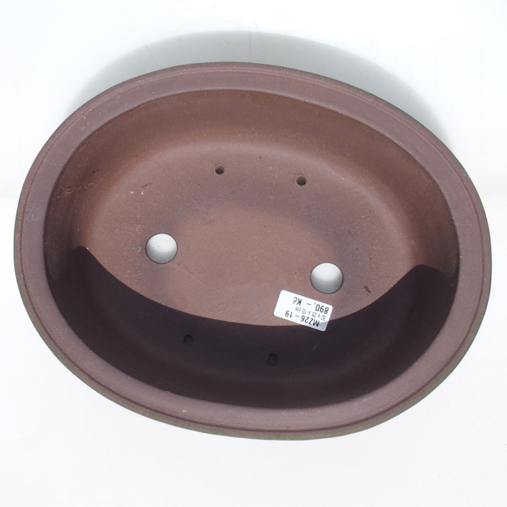 Bonsaischale 32 x 25 x 10 cm - braun