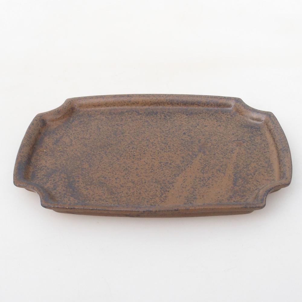 Keramikschüssel H03 – 17 x 12,5 x 1 cm – braun
