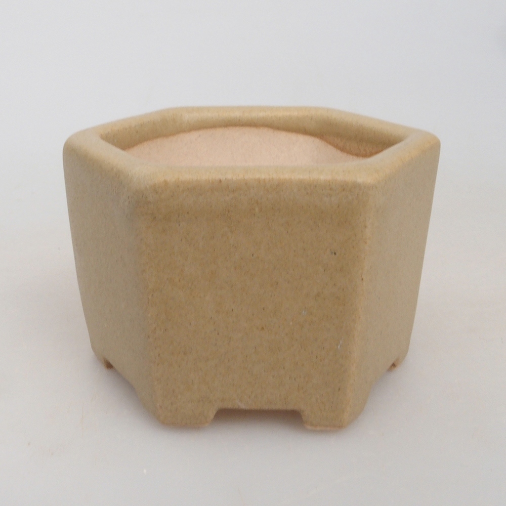 Mini-Bonsaischale 6,5 x 6 x 4  cm, Farbe braun
