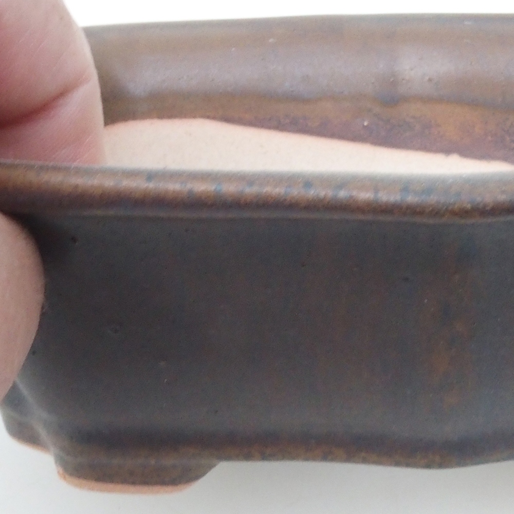 Bonsai-Schale H51 – 18 x 14 x 5 cm – braun