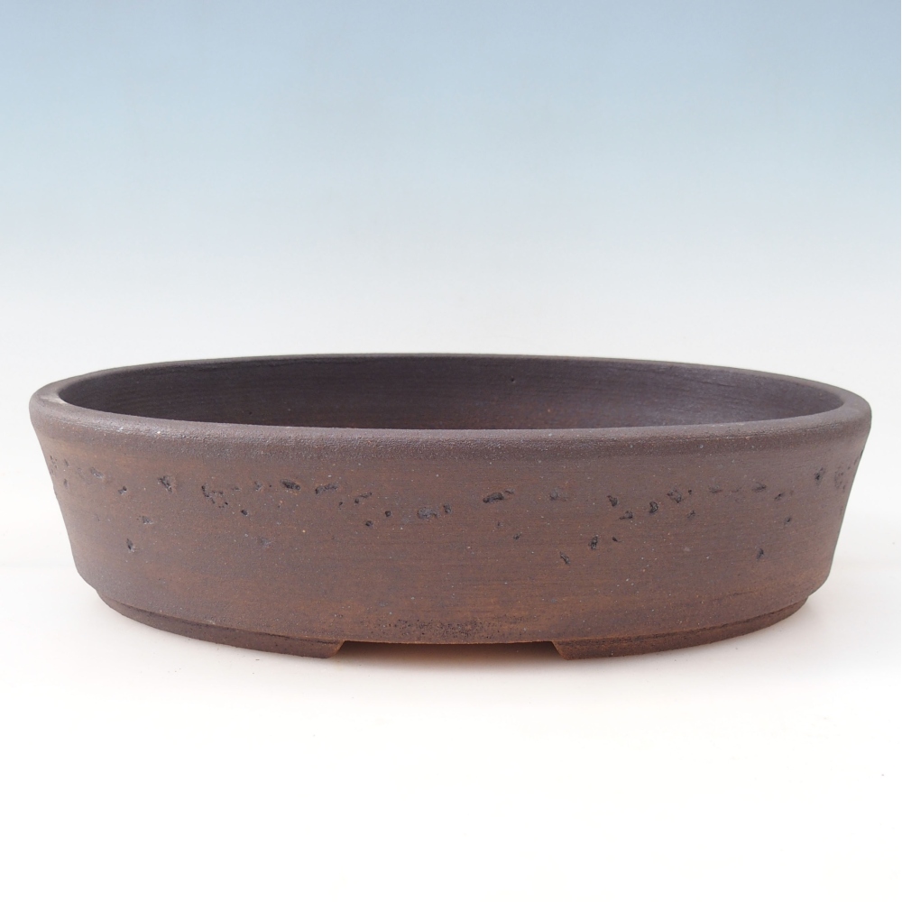 Bonsaischale 31,5 x 25 x 8 cm , Farbe braun