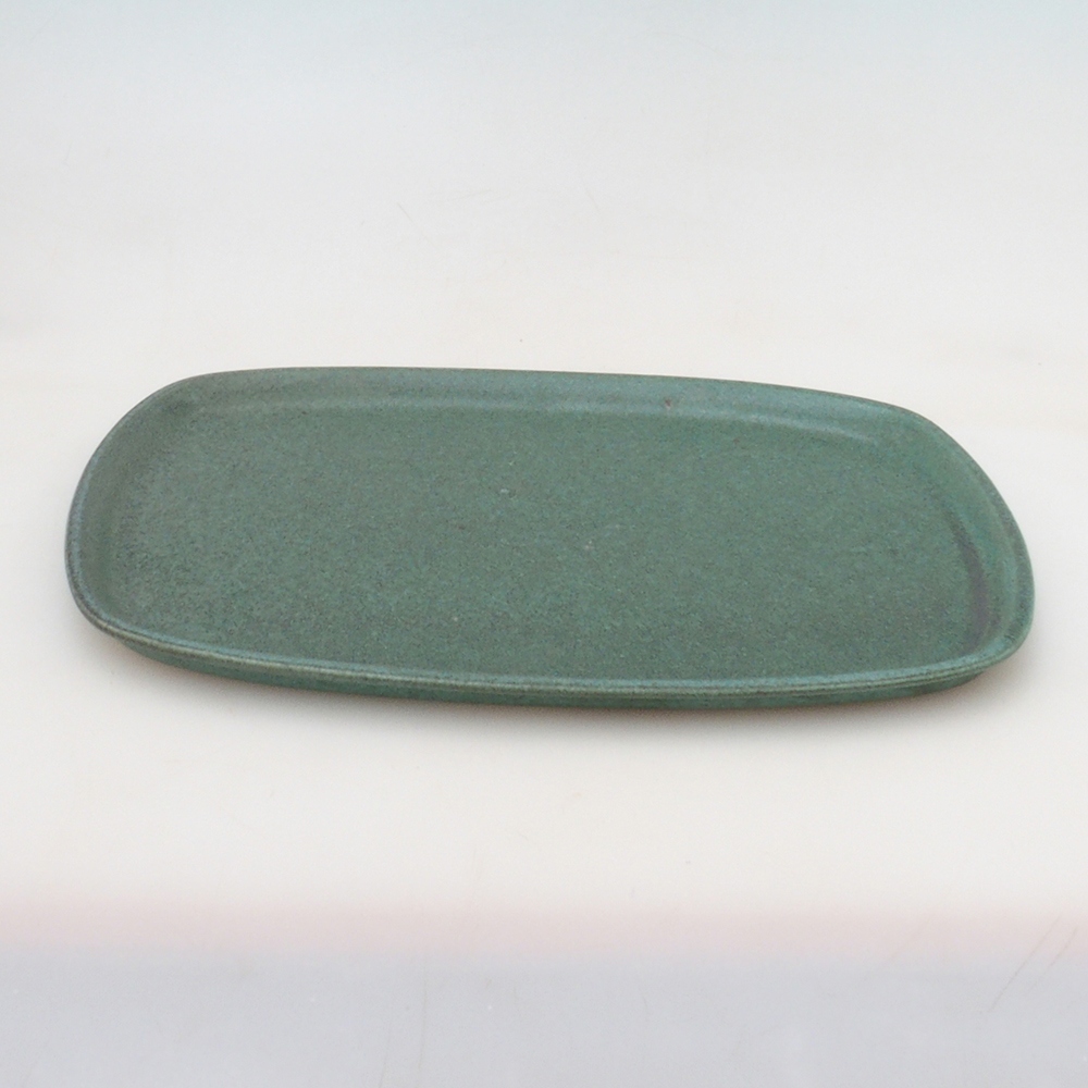 Keramikuntertasse H10 – 34 x 23,5 x 1,5 cm – grün
