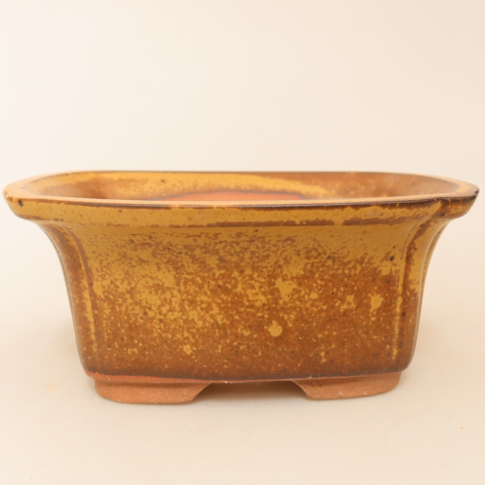 Keramikschale  13 x 10,5 x 5,5 cm, Farbe: Gelb