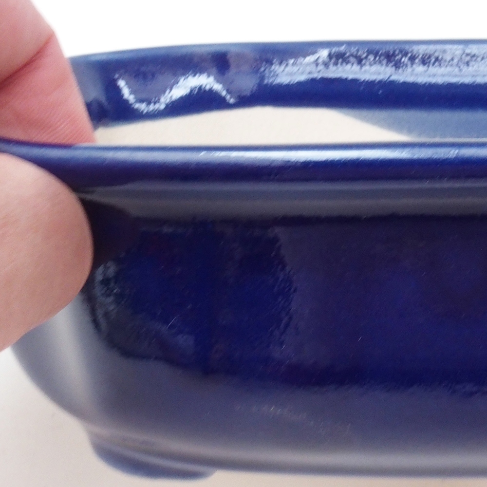 Bonsai-Schale H32 – 13 x 10 x 5,5 cm - blau