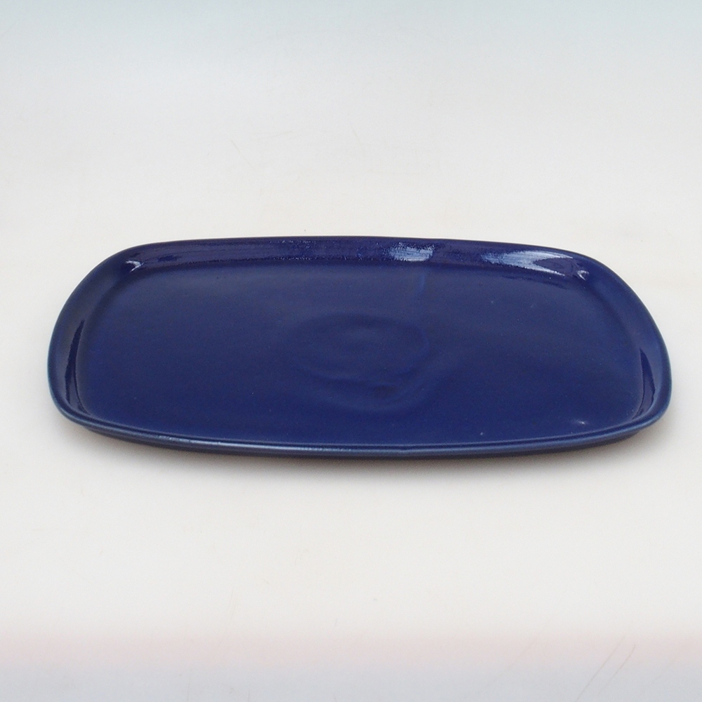 Keramikuntertasse H10 – 34 x 23,5 x 1,5 cm – blau