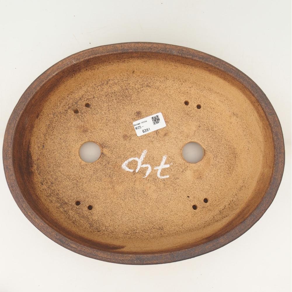 Bonsaischale 33 x 26 x 8 cm , Farbe braun