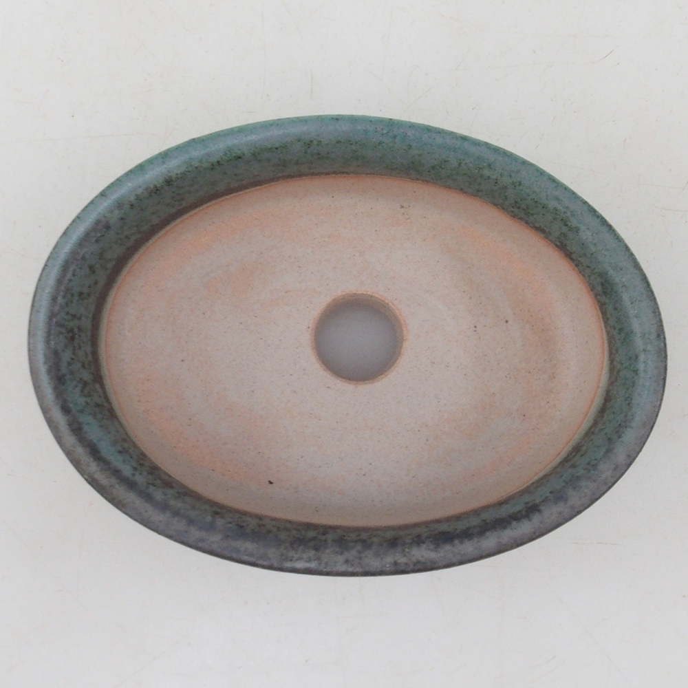 Bonsai-Schale H04 – 10,5 x 7,5 x 3 cm – grün