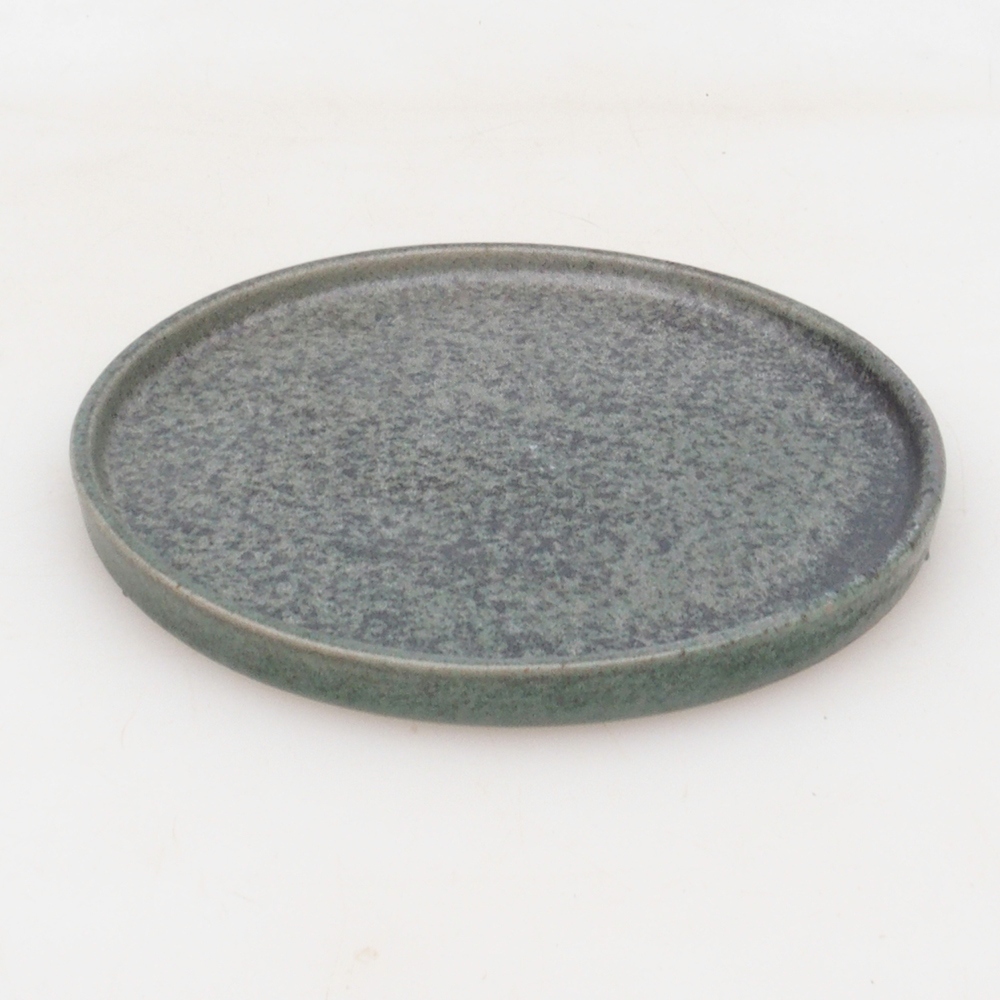 Bonsai-Schale rund D6-L – 13,5 x 13,5 x 1 cm – grün