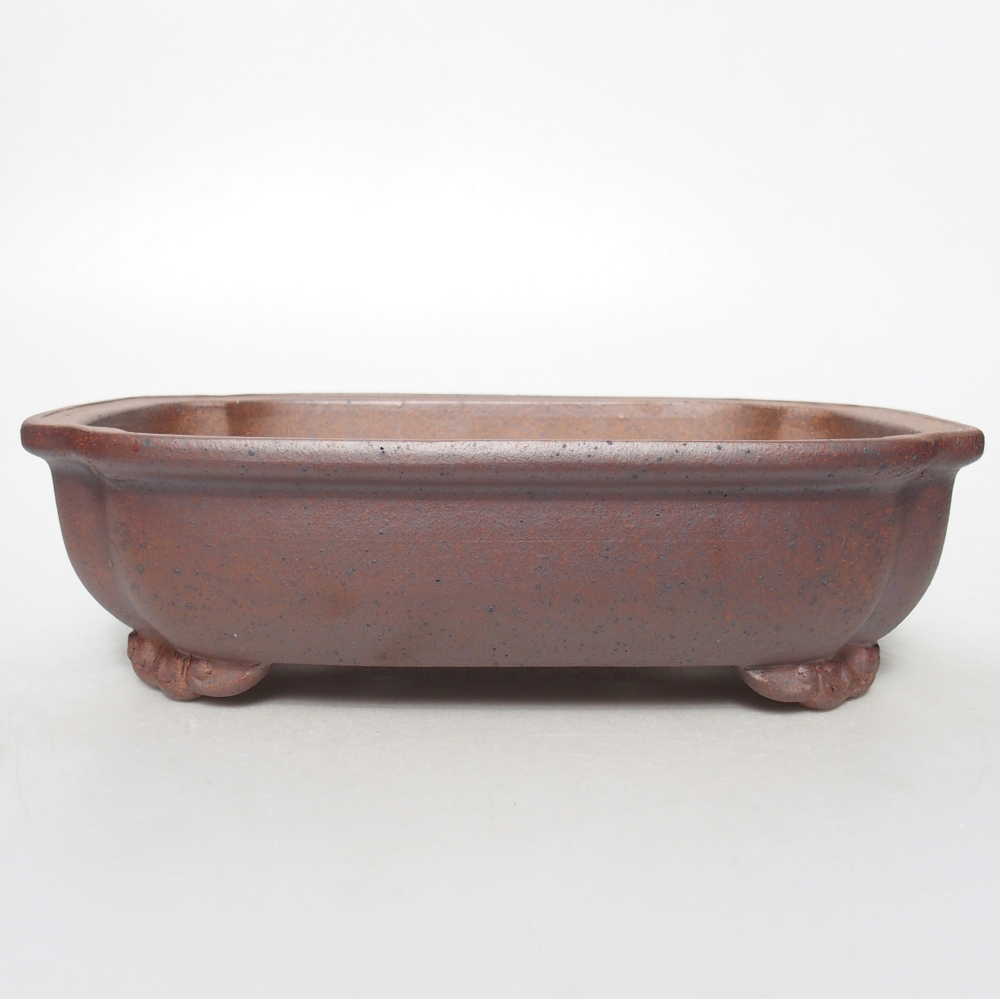 Schale 23 x 18 x 7 cm braun
