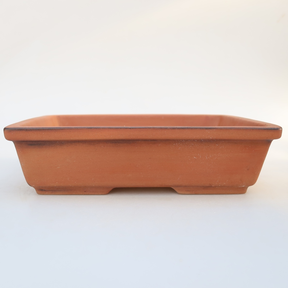 Keramikschale  25,5 x 19 x 7 cm, Farbe: Ziegelrot