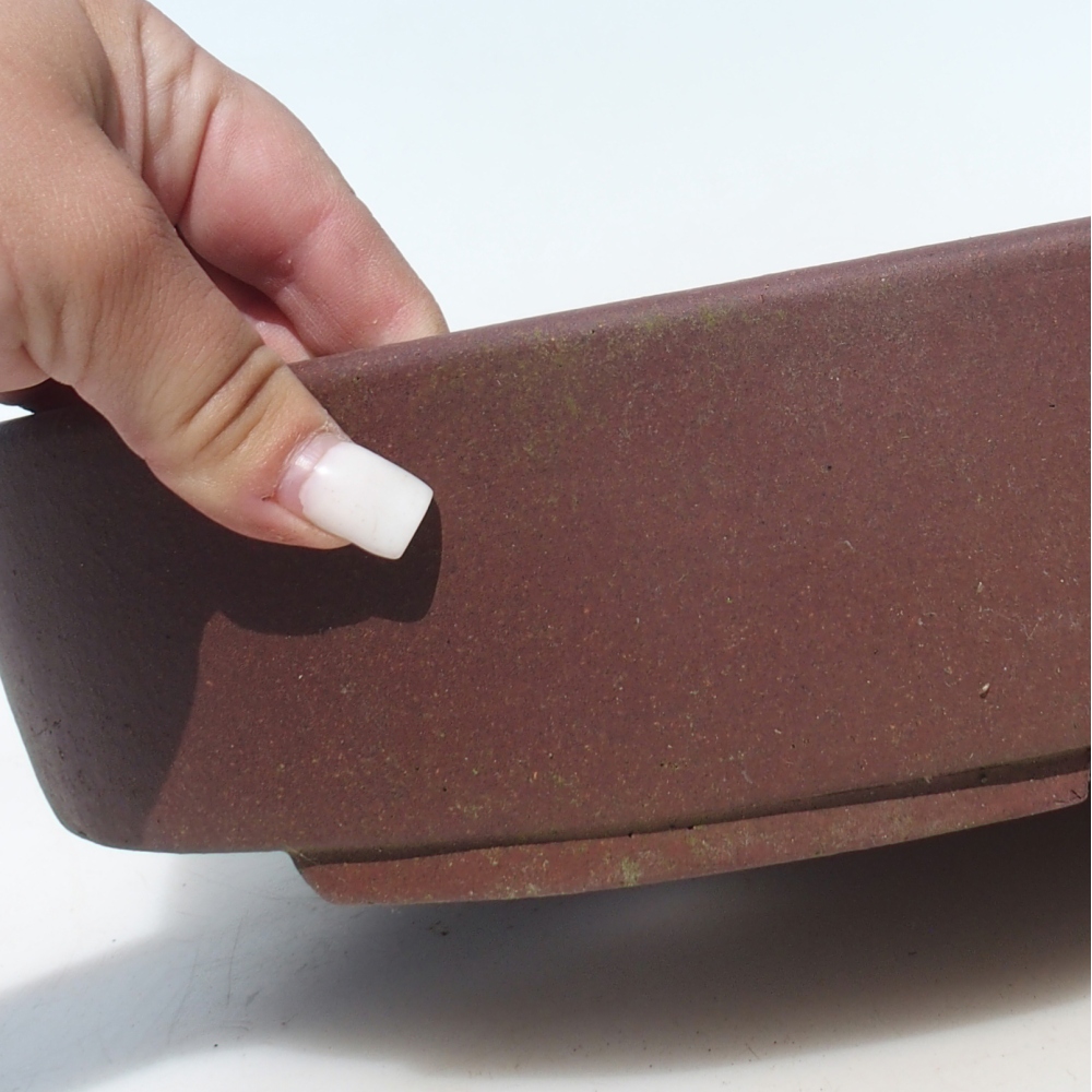 Bonsaischale 40 x 30,5 x 7,5 cm - braun