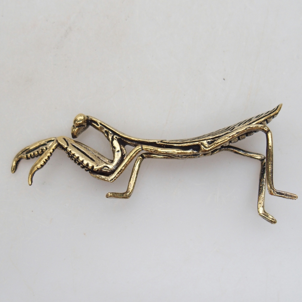 Metallfigur – Gottesanbeterin