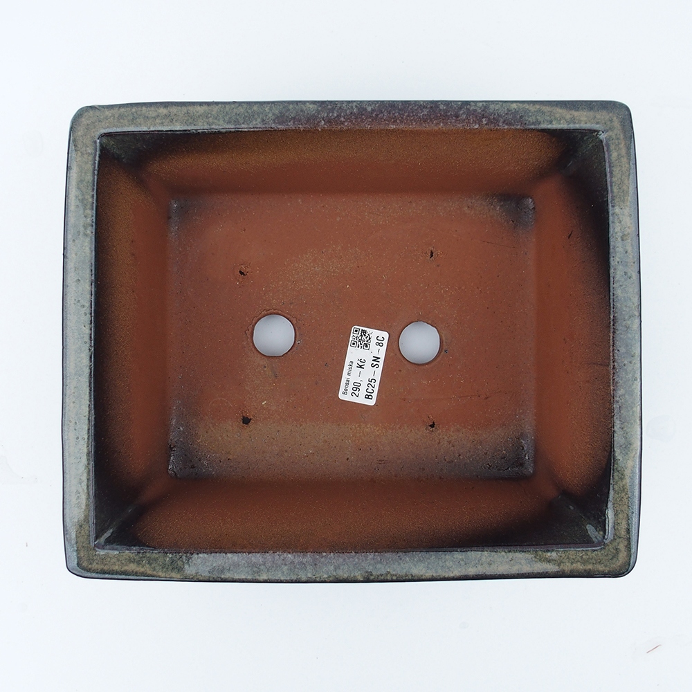 Schale 26 x 21,5 x 10 cm grau-beige